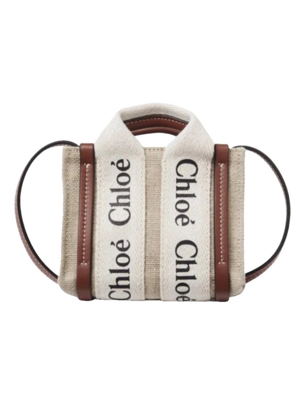 CHLOE Woody nano crossbody bag mini bag